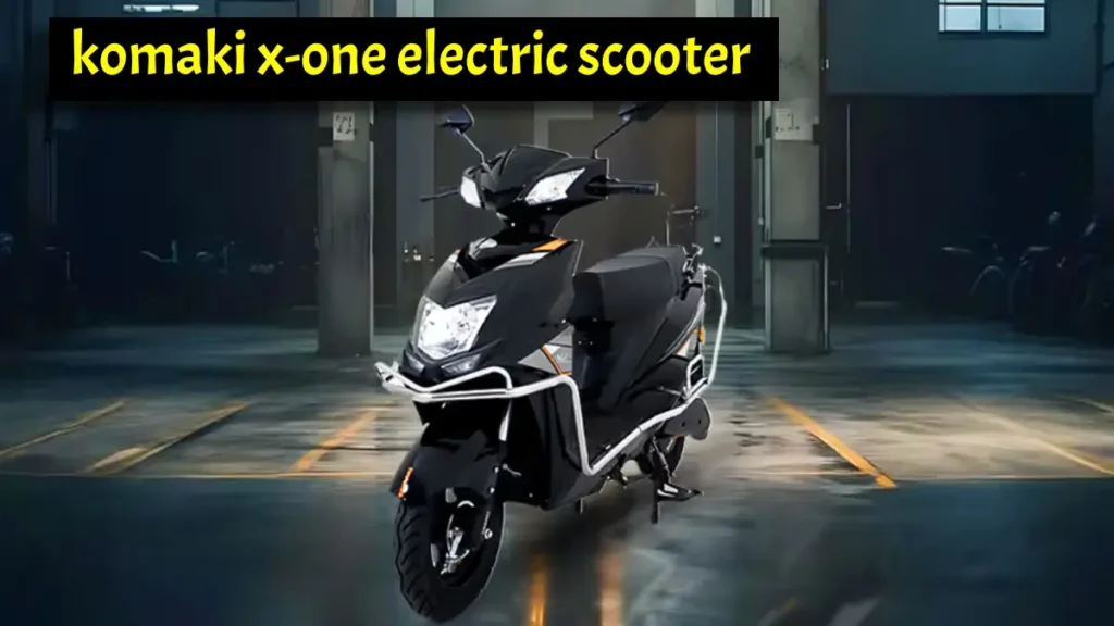 Komaki X-One Electric Scooter